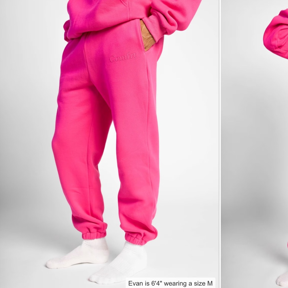 Pink Sweatpants Hot Pink